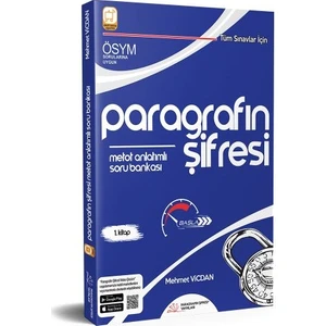 Paragrafın Şifresi Yayınları Kitapçılık Metot Anlatımlı Soru Bankası