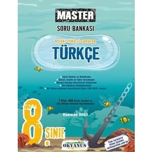 Okyanus Yayınları 8. Sınıf Master Türkçe Soru Bankası