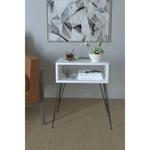 Elit Yan Sehpa - Beyaz