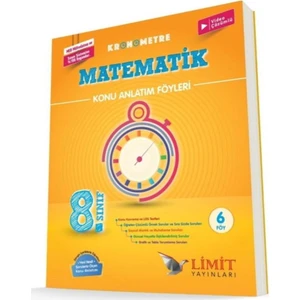 Limit Yayınları 8. Sınıf Kronometre Matematik Konu Bitirme Föyü