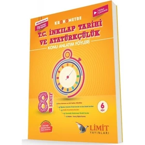 Limit Yayınları 8. Sınıf Kronometre T.C. İnkılap Tarihi ve Atatürkçülük Konu Bitirme Föyü