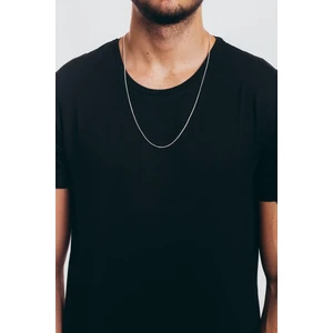 X-lady Accessories Erkek Zincir Gri Çelik Kolye