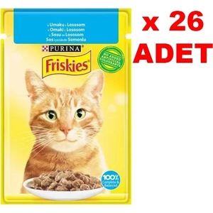 Friskies 85 gr Somonlu Kedi Yaş Mama 26 Adet