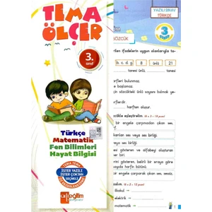 Artı Eğitim Yayınları  3.Sınıf Tüm Dersler Kazanım Odaklı Tema Ölçer Yaprak Test
