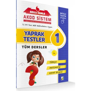Damla Yayınevi Akıllı  Tüm Dersler Yaprak Testler - 1. Sınıf
