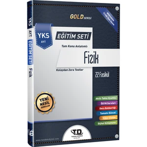 Tandem Akademi Gold Serisi Fizik YKS AYT 22 Fasikül Eğitim Seti