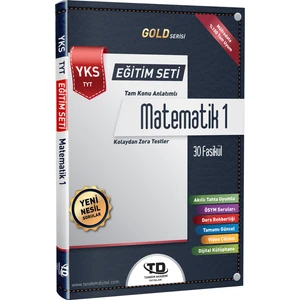 Tandem Akademi Gold Serisi Matematik 1 YKS TYT 30 Fasikül Eğitim Seti