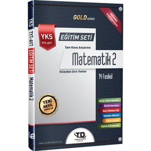 Tandem Akademi Gold Serisi Matematik 2 YKS TYT-AYT 14 Fasikül Eğitim Seti