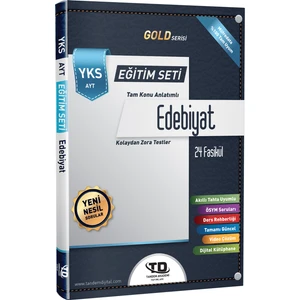 Tandem Akademi Gold Serisi Edebiyat YKS AYT 24 Fasikül Eğitim Seti