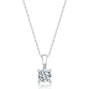 Swarovskı Tek Taş Kolye  10