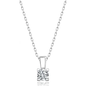 Swarovskı Tek Taş Kolye  01