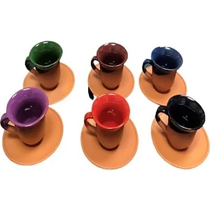 Sırlı Toprak Fincan Takımı