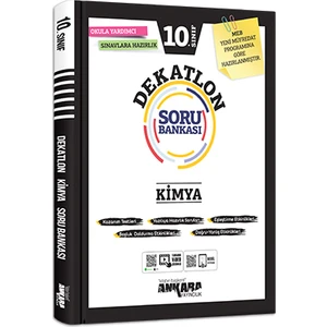 Ankara Yayıncılık Dekatlon 10.Sınıf Kimya Soru Bankası