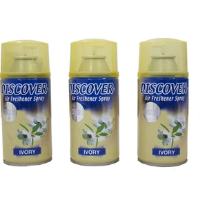 Dıscover Ivory Oda Kokusu 320 ml x 3  Makinaya Uyumlu Sprey
