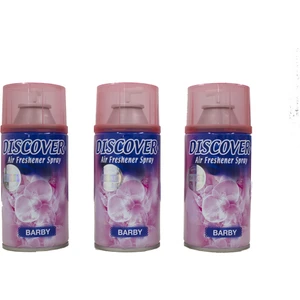 Dıscover Barby Oda Kokusu 320 ml x 3  Makinaya Uyumlu Sprey