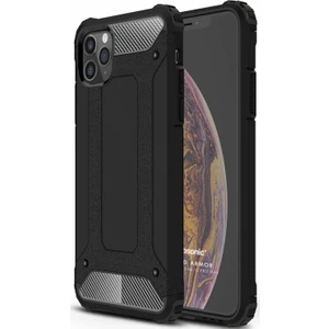 Apple iPhone 12 Pro Max Kılıf Rugged Armor Siyah