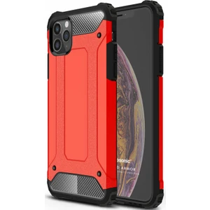 Apple iPhone 12 Pro Max Kılıf Rugged Armor Kırmızı