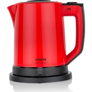 Optimal Su Isıtıcı Kettle Kırmızı
