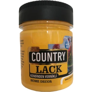 Craft Country Kedinden Vernikli Lack Hobi Boyası 120 cc 4009 Sarı
