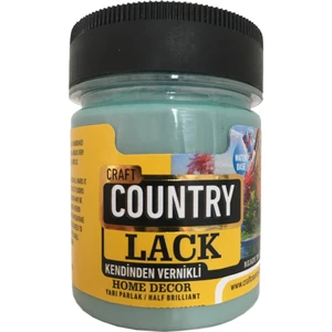 Craft Country Kedinden Vernikli Lack Hobi Boyası 120 cc 4018 Gri Yeşil