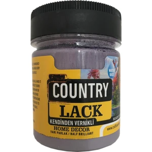 Craft Country Kedinden Vernikli Lack Hobi Boyası 120 cc 4028 Antik Lavanta