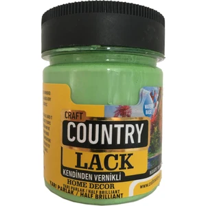 Craft Country Kedinden Vernikli Lack Hobi Boyası 120 cc 4038 Fıstık Yeşili
