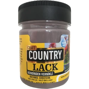 Craft Country Kedinden Vernikli Lack Hobi Boyası 120 cc 4043 Abony