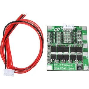 4S 30A 14.8V Bms Li-Ion Lityum 18650 Pil Polimer Pcb Koruma Devre Denge Bms 4s Pcm Şarj Dengeleme