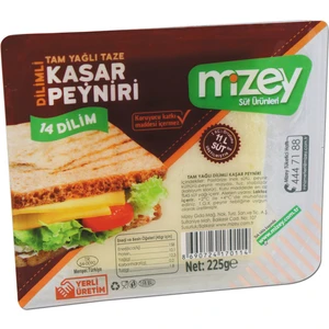 Tam Yağlı Taze Kaşar Peyniri 225 gr