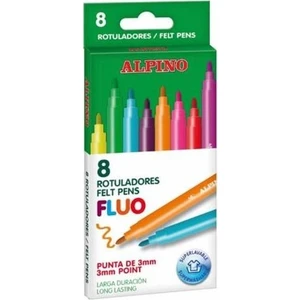 8 Renk Neon Keçeli Kalem AR-1005