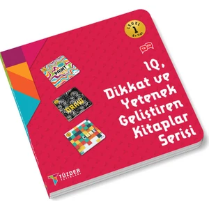 6+ Yaş Level 1- IQ Dikkat ve Yetenek Geliştiren Kitaplar Serisi