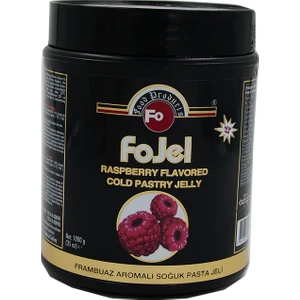 Fo Frambuaz Aromalı Soğuk Pasta Jeli 1 kg