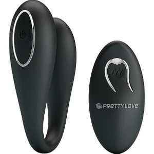 Lilitu Shop Siyah USB Şarjlı 12 Titreşimli Uzaktan Kumandalı Vibratör