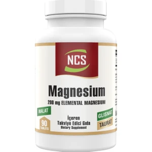 Magnesium Malat Taurat Glisinat 90 Tablet Element Formül