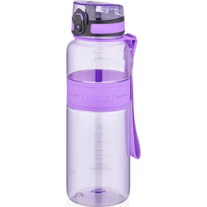 5031 Tritan Slikon Gövde Su Matarası 1000 ml Mor