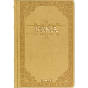 2068 Pera Deri Kapak Çizgisiz 120 Yaprak 13 x 21 cm