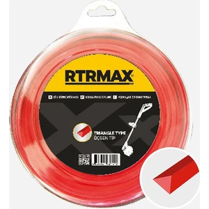 Rtrmax Rty233 Tırpan Misinası Kırmızı Üçgen 3.3Mm X 55Mt.