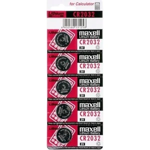 CR2032 5 Li Lithium Pil