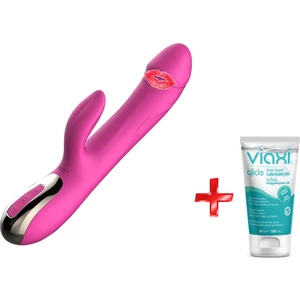 Leten Darbeli Oto Sıcaklık ve Klitoris Uyarıcı Yeni Nesil Vibratör+Jel