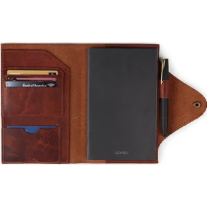 Orta Boy Hakiki Deri Organizer Not Defteri