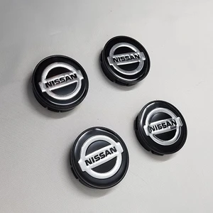 Jant Göbeği Nissan 58/55 (55 mm Yuva) 4lü Set Siyah