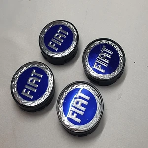Jant Göbeği Fiat 58/55 55 mm Yuva 4 Lü Set Mavi