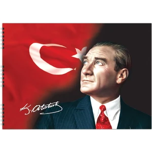 Keskin Color Atatürk Resim Defteri 35X50 25 Yaprak