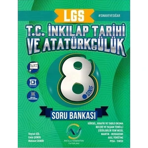 Av Akıllı Versiyon Yayınları 8. Sınıf LGS T.C. İnkılap Tarihi ve Atatürkçülük Soru Bankası - Emin Şener