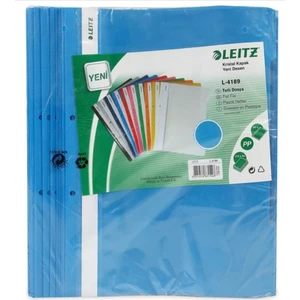 Telli Dosya Plastik Mavi 50'li L-4189