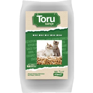 Toru Bahçe  Doğal Kedi Kumu Çam Pellet  20 Lt (10 Kg)