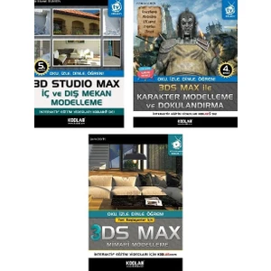 Kodlab Yayınları 3D Studio Max Eğitim Seti