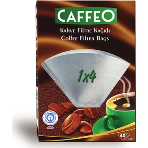 Filtre Kahve Kağıdı 1 x 4 mm 40'lı Beyaz
