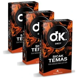Prezervatif Sıcak Temas 3'lü (30 Adet)