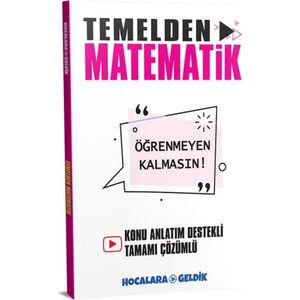 Hocalara Geldik Temelden Matematik